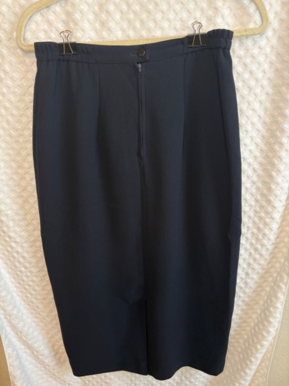 Howard Wolf Vintage Black Pencil Skirt | USA Made | Size 8 - Picture 2 of 4